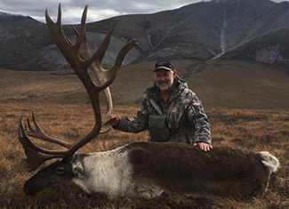 Caribou Hunting in the Mountains